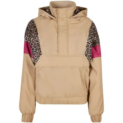 Damenjacke Urban Classics AOP Mixed Beige S Femme Damenjacke Urban Classics AOP Mixed Beige S Femme