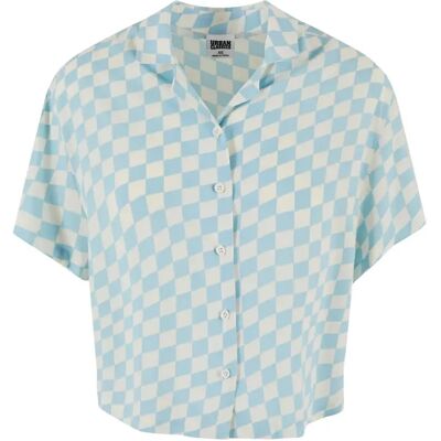 Viskose-Hemd für Frauen Urban Classics Bleu 2XL Femme Viskose-Hemd für Frauen Urban Classics Bleu 2XL Femme