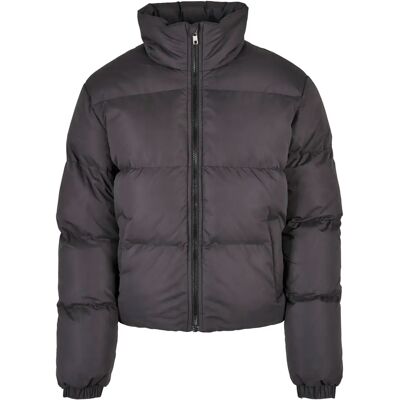 Kurze gesteppte Daunenjacke Frau Urban Classics GT Noir 4XL Femme Kurze gesteppte Daunenjacke Frau Urban Classics GT Noir 4XL Femme