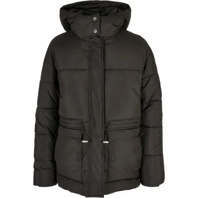 Taillierte Daunenjacke, Damen Urban Classics Noir XS Femme Taillierte Daunenjacke, Damen Urban Classics Noir XS Femme
