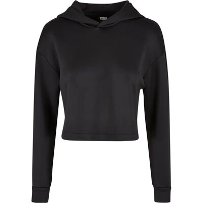 Kapuzenpullover court Frau Urban Classics Scuba Noir L Femme Kapuzenpullover court Frau Urban Classics Scuba Noir L Femme