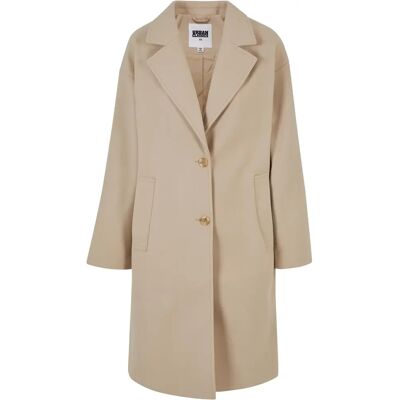Oversize-Mantel Frau Urban Classics Beige S Femme Oversize-Mantel Frau Urban Classics Beige S Femme