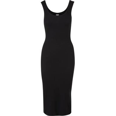Geripptes Kleid, Frau Urban Classics Noir 5XL Femme Geripptes Kleid, Frau Urban Classics Noir 5XL Femme
