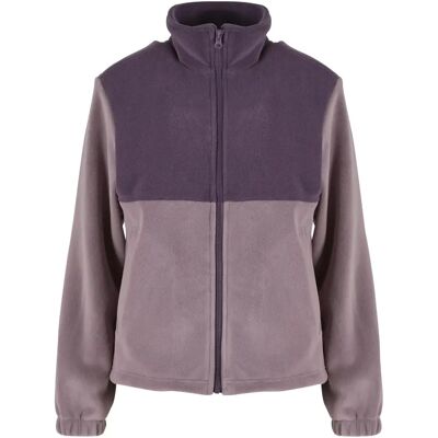 Fleece mit Reißverschluss für Damen Urban Classics Violet M Femme Fleece mit Reißverschluss für Damen Urban Classics Violet M Femme