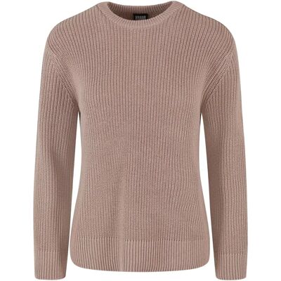Pullover Damen Urban Classics Rib Rose XS Femme Pullover Damen Urban Classics Rib Rose XS Femme
