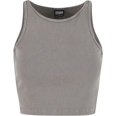 Damen-Jersey-Top Urban Classics Gris XL Femme Damen-Jersey-Top Urban Classics Gris XL Femme