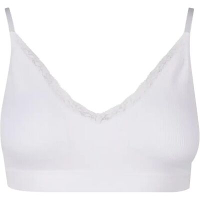 Damen gepolsterter BH Urban Classics (x2) Blanc M Femme Damen gepolsterter BH Urban Classics (x2) Blanc M Femme