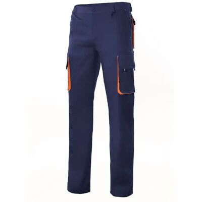 Bicolor Mehrfachtaschenhose Velilla Bleu 48 Mixte Bicolor Mehrfachtaschenhose Velilla Bleu 48 Mixte