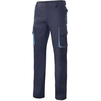 Bicolor Mehrfachtaschenhose Velilla Bleu 48 Mixte Bicolor Mehrfachtaschenhose Velilla Bleu 48 Mixte