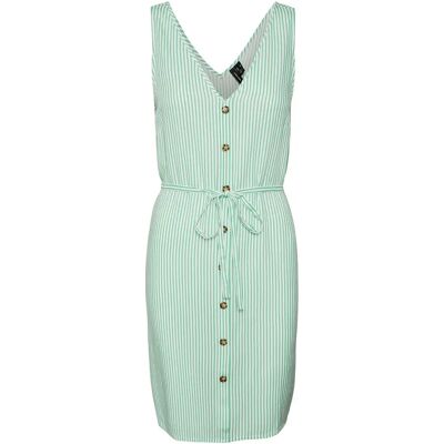 Kurzes Kleid, Frau Vero Moda Bumpy Blanc M Femme Kurzes Kleid, Frau Vero Moda Bumpy Blanc M Femme
