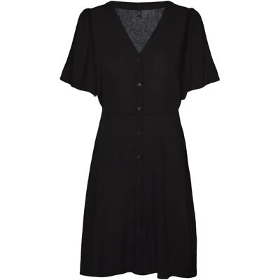 Kurzes Kleid, Frau Vero Moda alba Noir XS Femme Kurzes Kleid, Frau Vero Moda alba Noir XS Femme