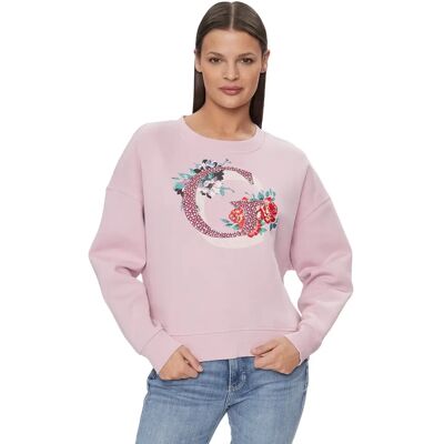 Sweatshirt Damen Guess G Floral Rose XL Femme Sweatshirt Damen Guess G Floral Rose XL Femme