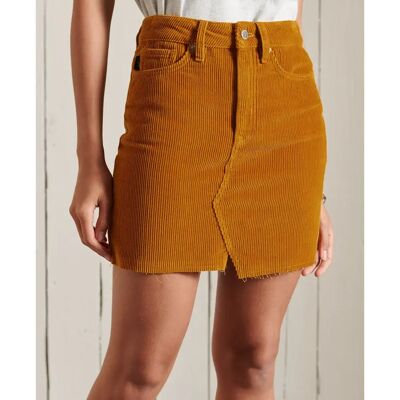Minirock aus Denim für Frauen Superdry Jaune 24 Femme Minirock aus Denim für Frauen Superdry Jaune 24 Femme