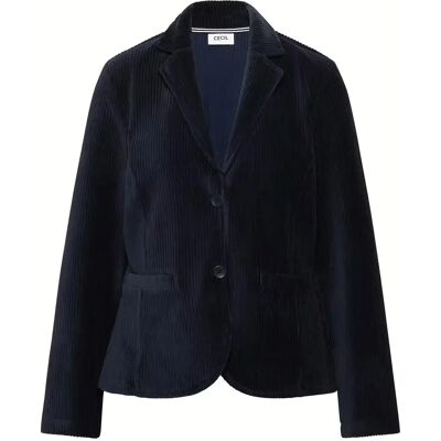 Blazer Damen Cecil TOS Jersey Bleu XS Femme Blazer Damen Cecil TOS Jersey Bleu XS Femme