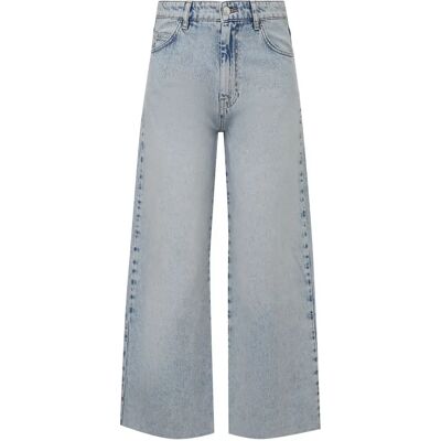 Jeans Wide Leg Culotte Mit Eingrifftaschen Hohe Taille Damen COMMA Bleu 36 Femme Jeans Wide Leg Culotte Mit Eingrifftaschen Hohe Taille Damen COMMA Bleu 36 Femme