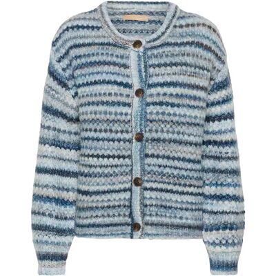 Strickjacke, Damen CULTURE Hazel Bleu 2XL Femme Strickjacke, Damen CULTURE Hazel Bleu 2XL Femme