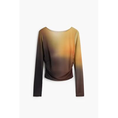 Langarmshirt Desigual Noir S Femme Langarmshirt Desigual Noir S Femme