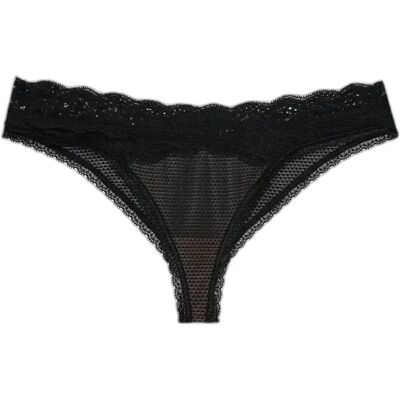 Höschen für Damen Passionata Brooklyn Tanga Schwarz 42 Femme Höschen für Damen Passionata Brooklyn Tanga Schwarz 42 Femme