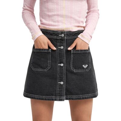 Minirock Damen Roxy Radiant Noir XL Femme Minirock Damen Roxy Radiant Noir XL Femme