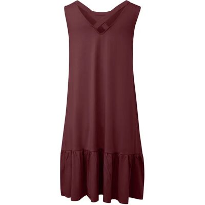 Ärmelloses Jersey-Kleid mit weitem Schnitt Rundhalsausschnitt Weit Schnitt Granatapfel Damen s.Oliver Rouge 34 Femme Ärmelloses Jersey-Kleid mit weitem Schnitt Rundhalsausschnitt Weit Schnitt Granatapfel Damen s.Oliver Rouge 34 Femme