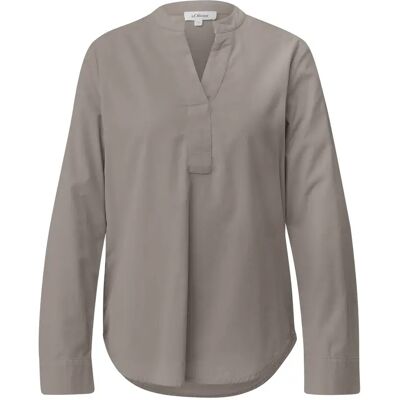 Damenbluse mit Faltendetails s.Oliver Gris 40 Femme Damenbluse mit Faltendetails s.Oliver Gris 40 Femme