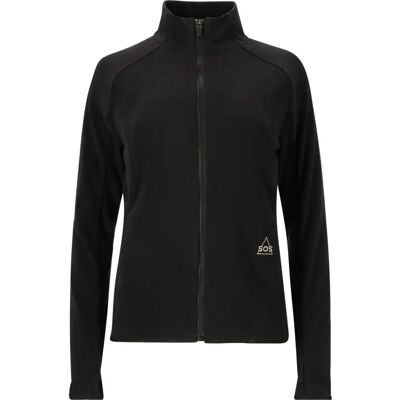 Fleece mit Reißverschluss für Damen SOS Bromo Noir M Femme Fleece mit Reißverschluss für Damen SOS Bromo Noir M Femme