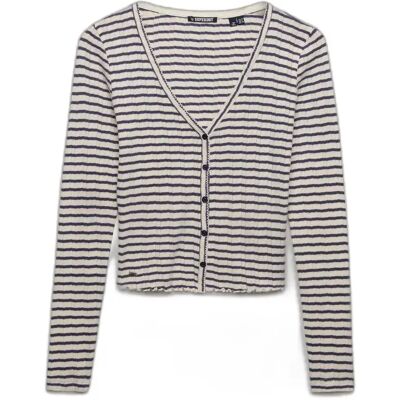 Strickjacke, Damen Superdry Athletic Essential Bleu M Femme Strickjacke, Damen Superdry Athletic Essential Bleu M Femme