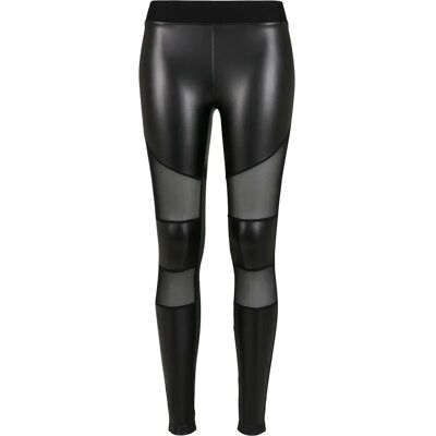 Damen-Leggings aus Kunstleder Urban Classics Schwarz M Femme Damen-Leggings aus Kunstleder Urban Classics Schwarz M Femme