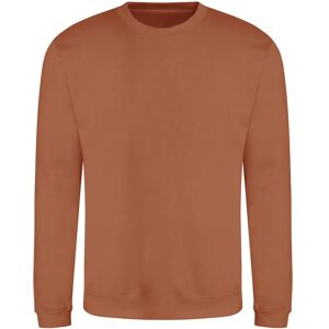Sweatshirt mit Rundhalsausschnitt Just Hoods Awdis Marron XL Mixte Sweatshirt mit Rundhalsausschnitt Just Hoods Awdis Marron XL Mixte