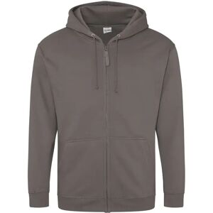 AWDis Just Hoods Sweat Zoodie - S - Grau - Sweatshirt AWDis Just Hoods Sweat Zoodie - S - Grau - Sweatshirt