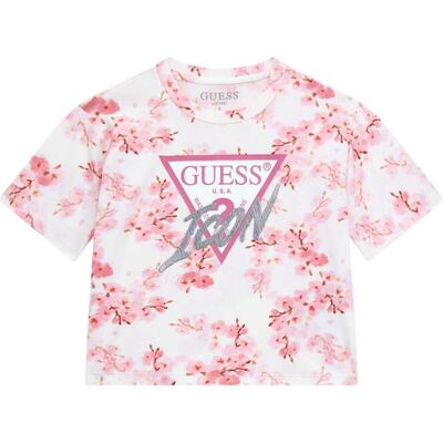 Mädchen-T-Shirt Guess Rosa 7 Jahre alt Femme Mädchen-T-Shirt Guess Rosa 7 Jahre alt Femme