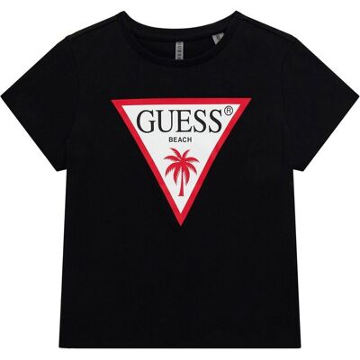 T-Shirt Guess Mini Me Schwarz 14 Jahre alt Femme T-Shirt Guess Mini Me Schwarz 14 Jahre alt Femme