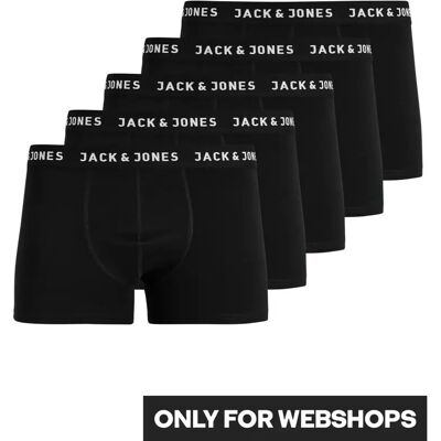 5er-Set Kinder-Boxershorts Jack & Jones huey Noir 8 ans Homme 5er-Set Kinder-Boxershorts Jack & Jones huey Noir 8 ans Homme