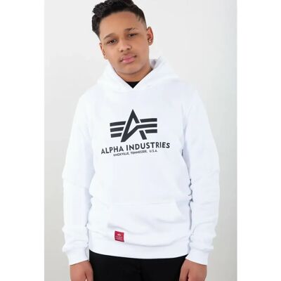 Hoodie Kind Alpha Industries Basic Blanc 8 ans Mixte Hoodie Kind Alpha Industries Basic Blanc 8 ans Mixte