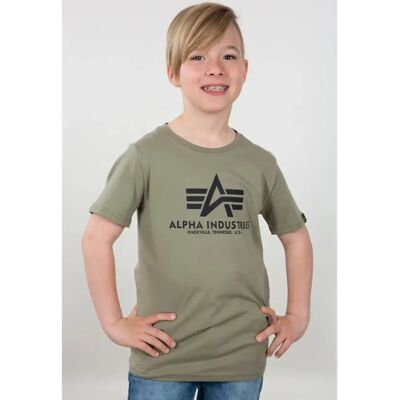 T-Shirt Alpha Industries Vert 14 ans Mixte T-Shirt Alpha Industries Vert 14 ans Mixte