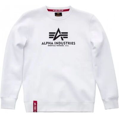 Sweatshirt Kind Alpha Industries Basic Blanc 10 ans Mixte Sweatshirt Kind Alpha Industries Basic Blanc 10 ans Mixte