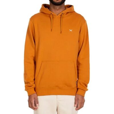 Iriedaily Mini Flag 2 Toffee Hoodie - Hoodies Iriedaily Mini Flag 2 Toffee Hoodie - Hoodies