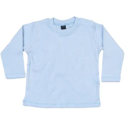 Langarmshirt für Babys Babybugz Bleu 18/24 mois Mixte Langarmshirt für Babys Babybugz Bleu 18/24 mois Mixte