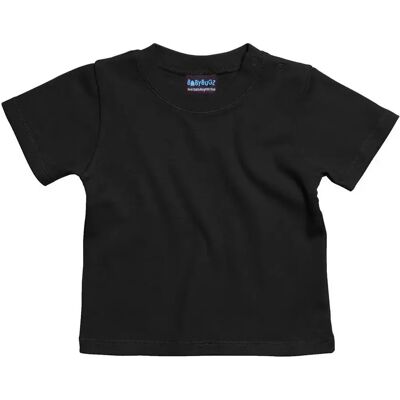T-Shirt für Babies Babybugz Noir 18/24 mois Mixte T-Shirt für Babies Babybugz Noir 18/24 mois Mixte