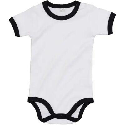 Body kontrastierend Baby Babybugz Blanc 12/18 mois Mixte Body kontrastierend Baby Babybugz Blanc 12/18 mois Mixte
