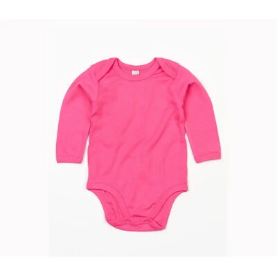 Langarmbody Baby Babybugz Rose 3/6 mois Mixte Langarmbody Baby Babybugz Rose 3/6 mois Mixte