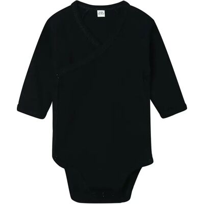 Langarm-Kimono-Bodysuit Baby Babybugz Noir 0/3 mois Mixte Langarm-Kimono-Bodysuit Baby Babybugz Noir 0/3 mois Mixte