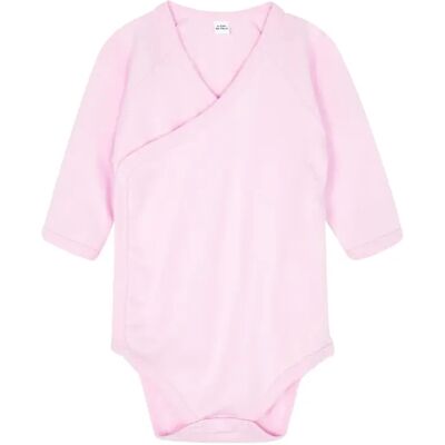 Langarm-Kimono-Bodysuit Baby Babybugz Rose 0/3 mois Mixte Langarm-Kimono-Bodysuit Baby Babybugz Rose 0/3 mois Mixte