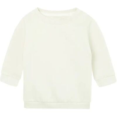 Sweatshirt, Baby, mit Rundhalsausschnitt Babybugz Essential Blanc 12/18 mois Mixte Sweatshirt, Baby, mit Rundhalsausschnitt Babybugz Essential Blanc 12/18 mois Mixte