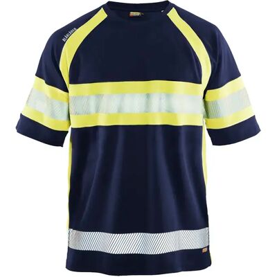 High Visibility Anti-UV T-Shirt Blaklader Bleu L Homme High Visibility Anti-UV T-Shirt Blaklader Bleu L Homme