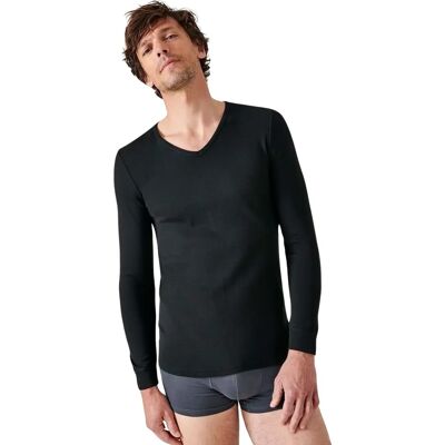 Langarmshirt Damart Thermolactyl Noir M Homme Langarmshirt Damart Thermolactyl Noir M Homme