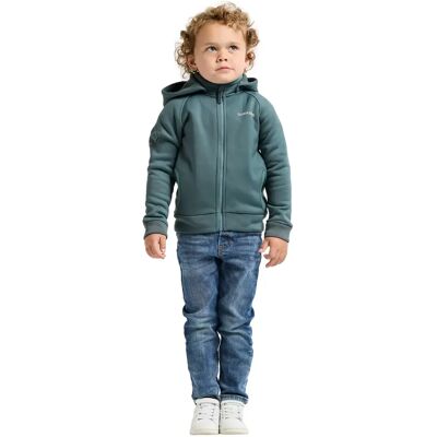 Kapuzensweatshirt mit Reißverschluss Kind Didriksons Siljan Bleu 9/10 ans Mixte Kapuzensweatshirt mit Reißverschluss Kind Didriksons Siljan Bleu 9/10 ans Mixte