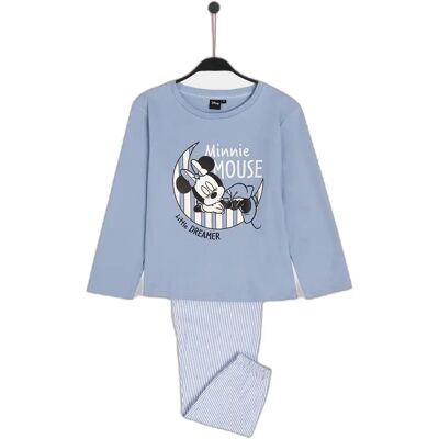 Langarm-Pyjama Mädchen Disney Mickey Little Dreamer Bleu 8 ans Femme Langarm-Pyjama Mädchen Disney Mickey Little Dreamer Bleu 8 ans Femme