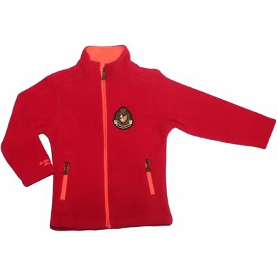 Peak Mountain Fasak Fleecejacke für Mädchen - Rose - 4 Jahre Peak Mountain Fasak Fleecejacke für Mädchen - Rose - 4 Jahre