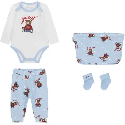 Babykombination mit Hose und Socken Guess Bleu 6/9 mois Mixte Babykombination mit Hose und Socken Guess Bleu 6/9 mois Mixte